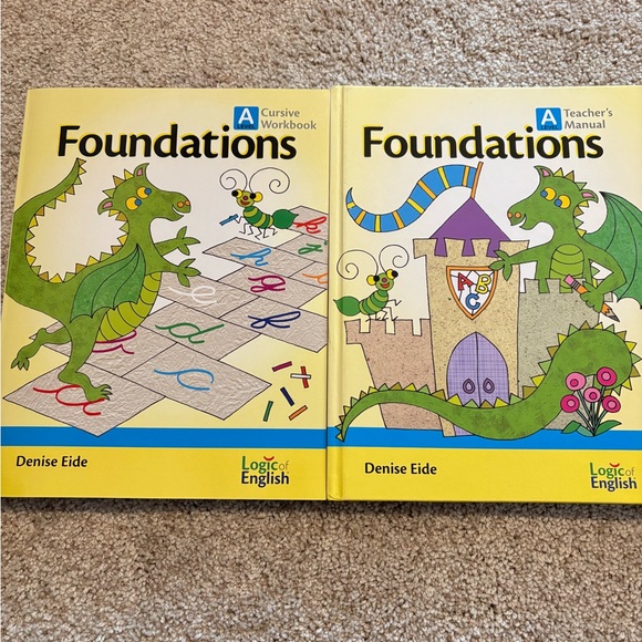 Logic of English Foundations A set workbook manual cursive phonogram tiles - Picture 2 of 8